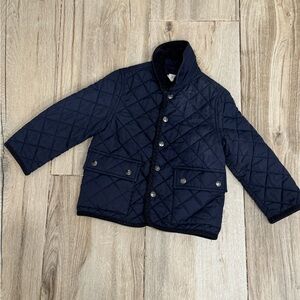 Crewcuts Dark Blue Quilted Kids Puffer Jacket